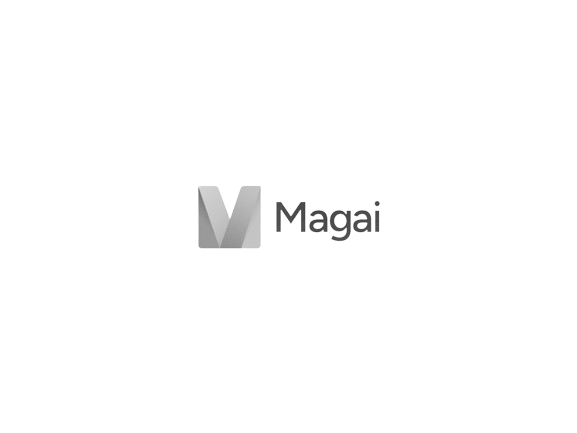 The logo of the team Magai who is using our API service