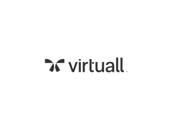 The logo of the team virtuall who is using our API service